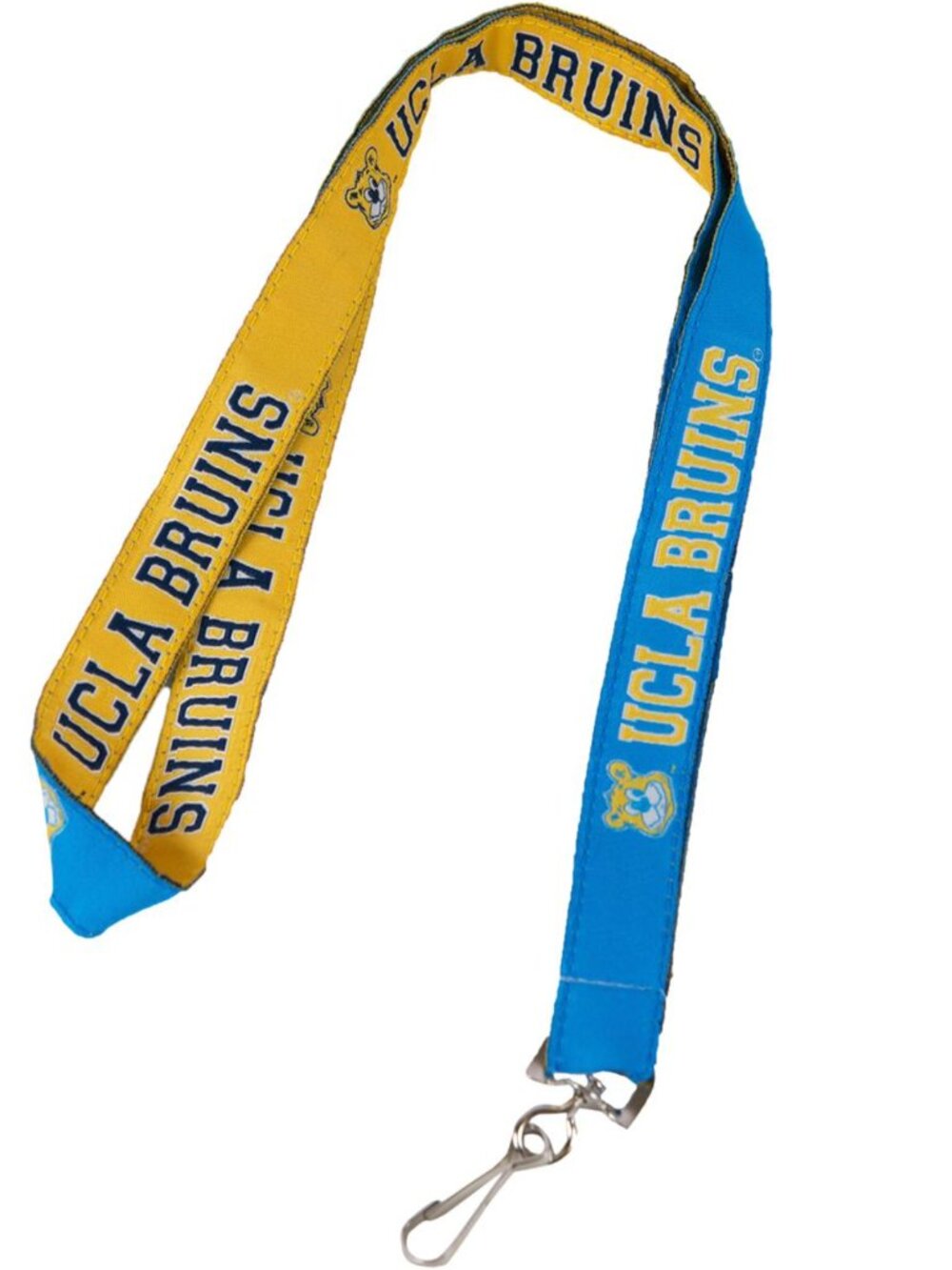 UCLA Bruins Retro Joe Lanyard Blue Gold NCAA College Keychain preppy collegiate